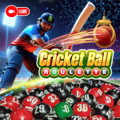 Cricket Ball Roulette arina plus live casino icon